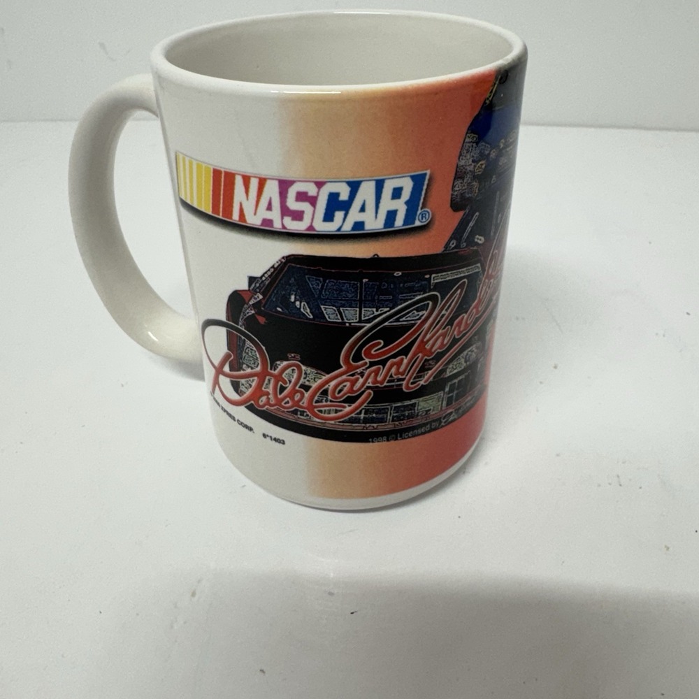 Dale Earnhardt Sr NASCAR #3 Ceramic Coffee Mug Racing Collectible 1998